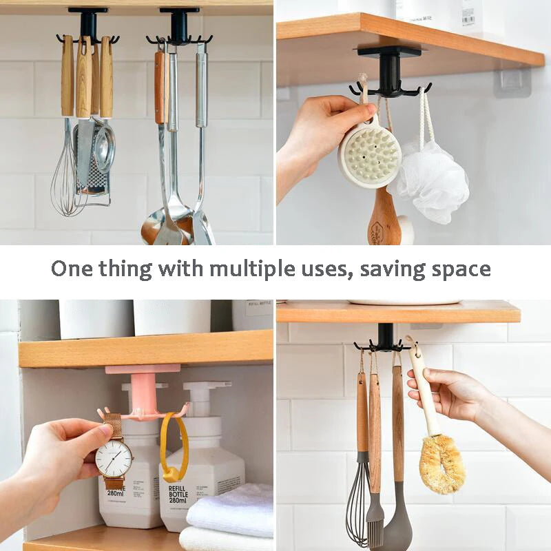 Multi-Purpose Rotatable Kitchen Rack