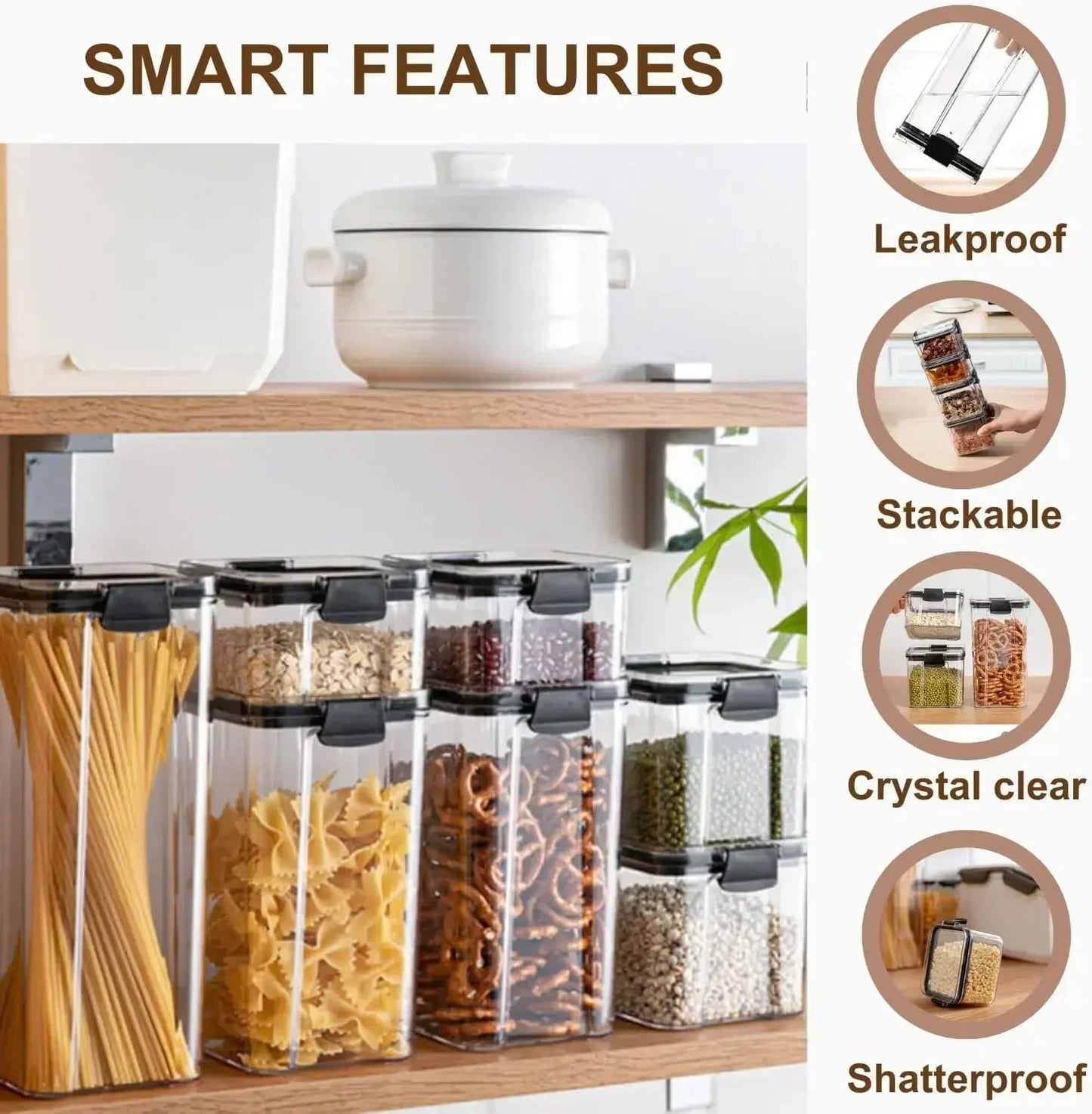 Stackable Sealed Storage Container