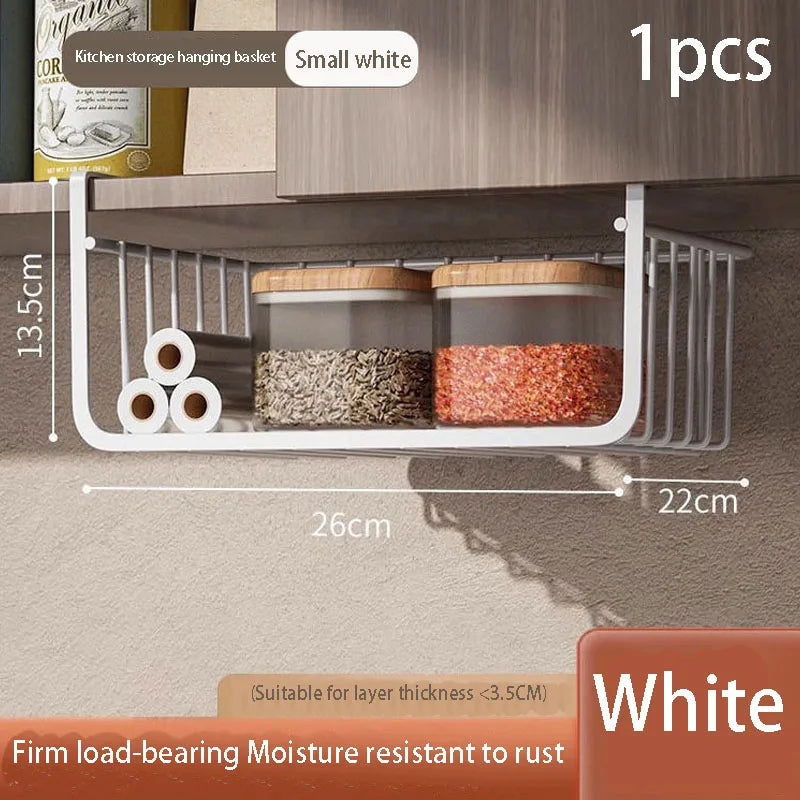 Hanging Kitchen Cabinet Storage Rack